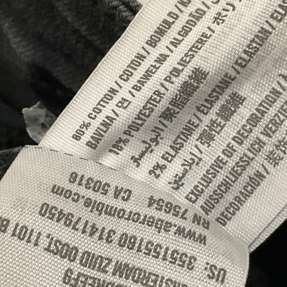 Hollister black super skinny jeans, low rise three button size 1/w 25 - Picture 4 of 8